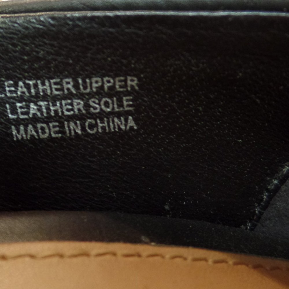 BADGLEY MISCHKA BROWN LEATHER SZ 6.5 HEELS - Picture 9 of 16